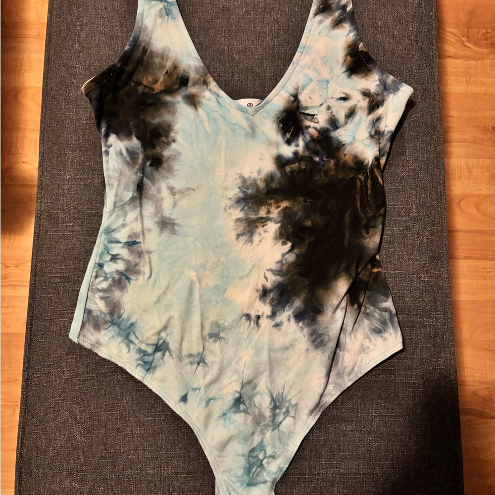 Womens Tie-Dye bodysuit